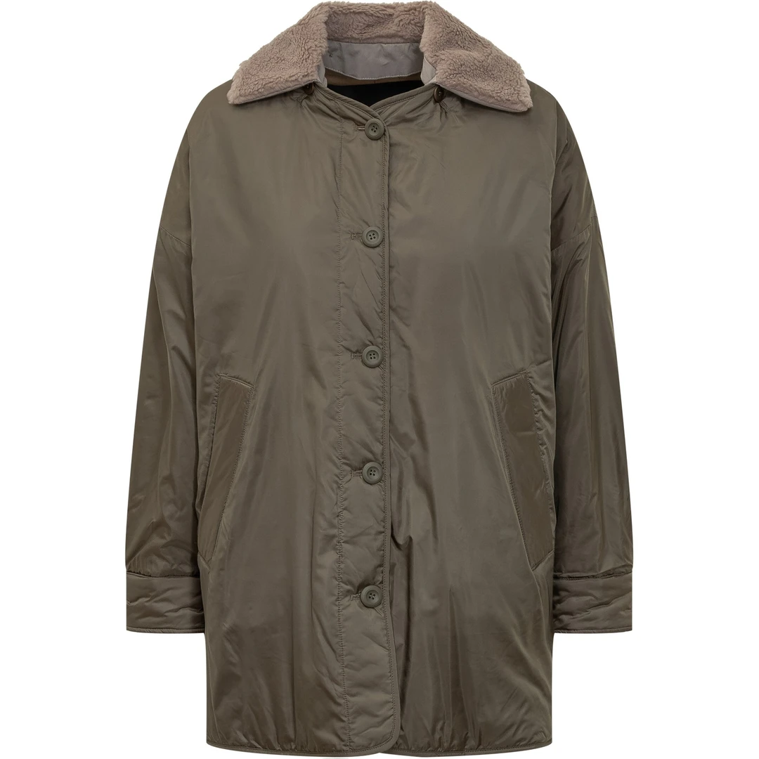 奢邦/MAX MARA WEEKEND 翻领两穿单排扣夹克外套 女  DRAVA