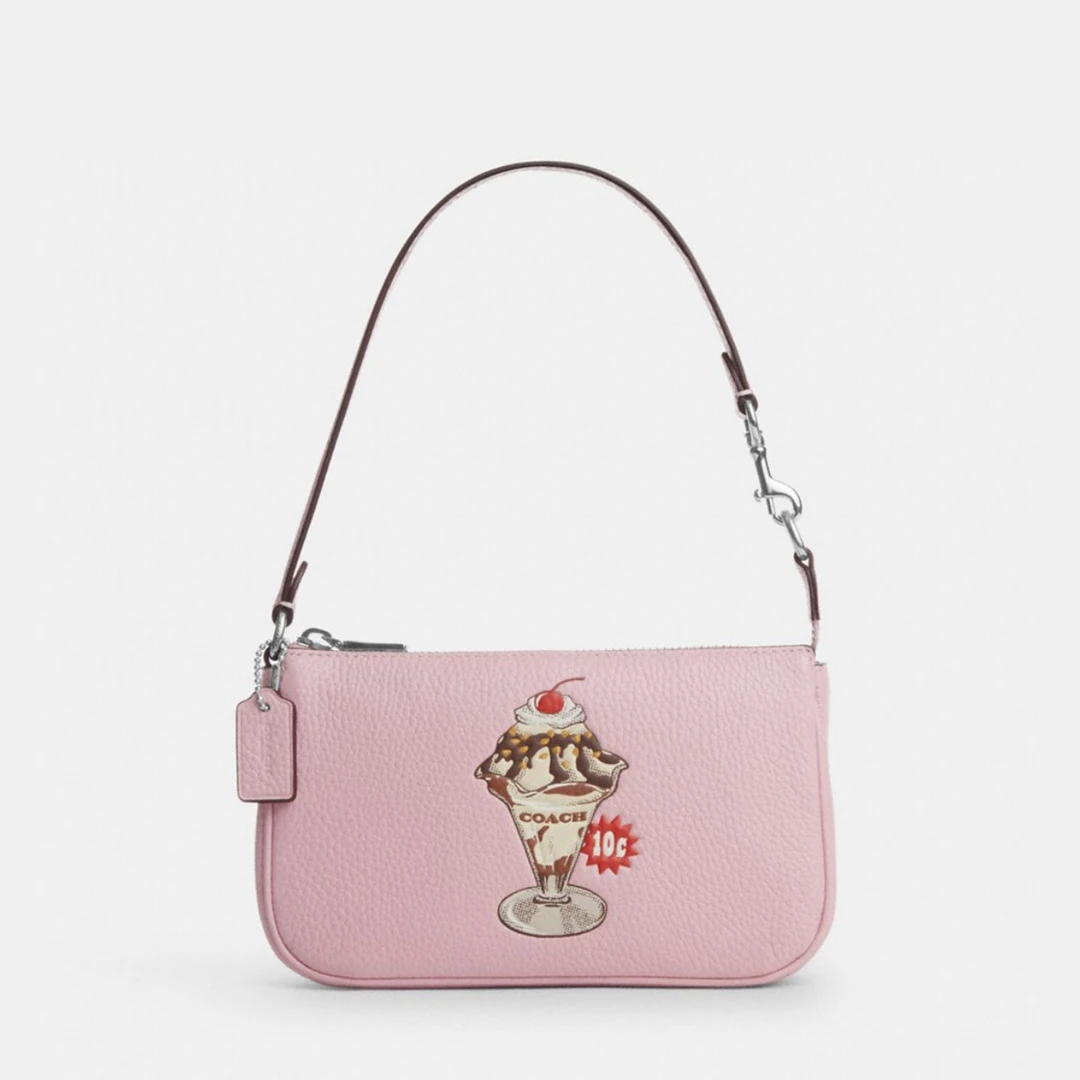 COACH/蔻驰 冰淇淋印花NOLITA麻将手拿包可腋下女包 19*11.5*5cm