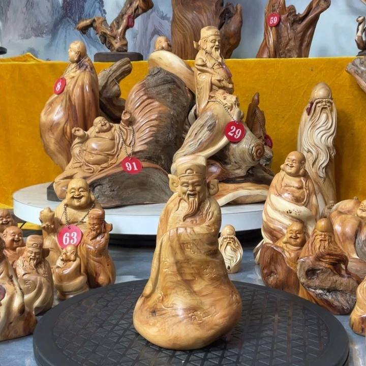 柏木（崖柏）崖柏陈化料，财神