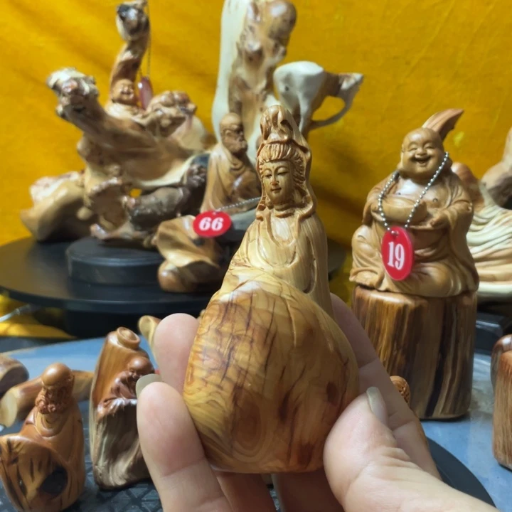 柏木(崖柏)崖柏陈化料,观音