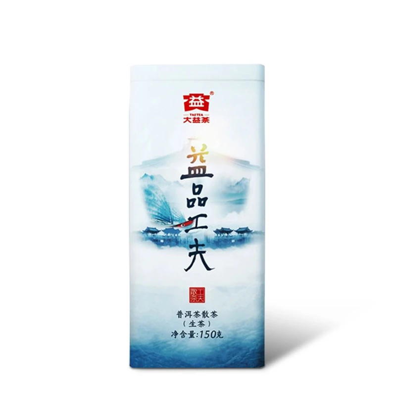 2018年 大益 益品工夫 罐装散茶 生茶 150克/罐