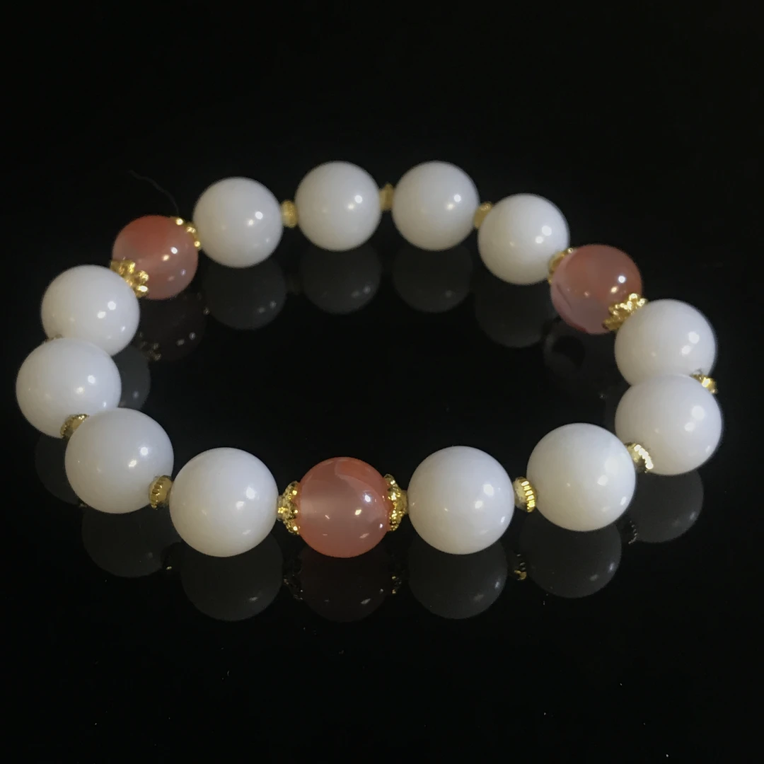 20世纪和田玉手串/HY464503/金玉良缘/槐荫山房