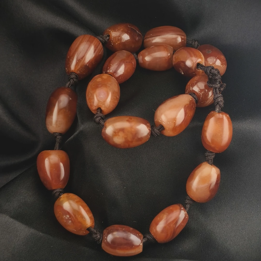 【国营/槐荫/手串】明代玛瑙串/HY282216