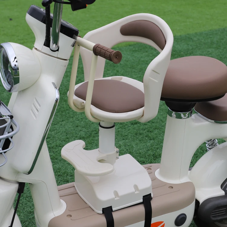 电动自行车儿童座椅前座可升降可旋转电车踏板车小孩子安全座椅