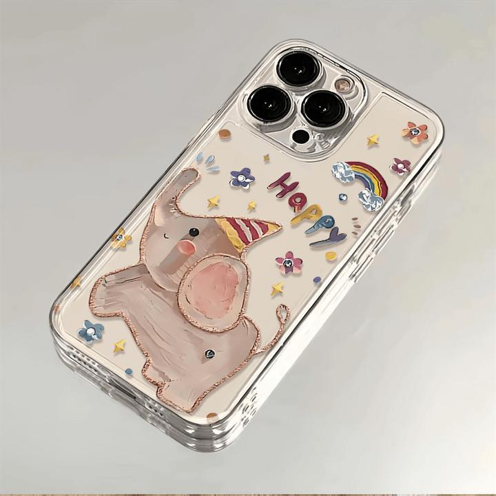 油画象iPhone15/14/13手机壳15Promax软壳11/12防摔14Pro全包x/xr