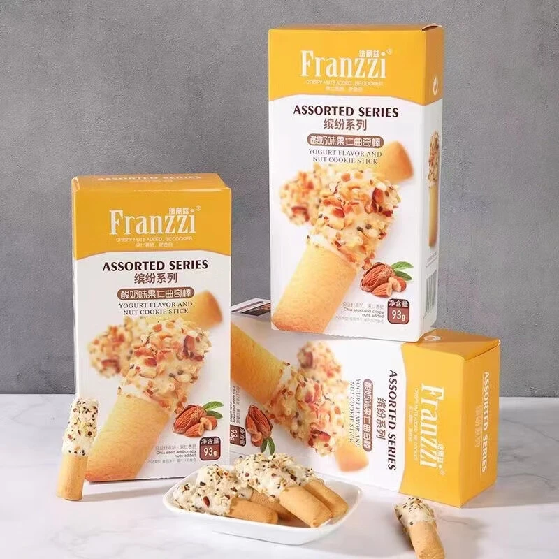 【阿杰自营】直播】25.1到期】法丽兹缤纷系列果仁曲奇棒93g