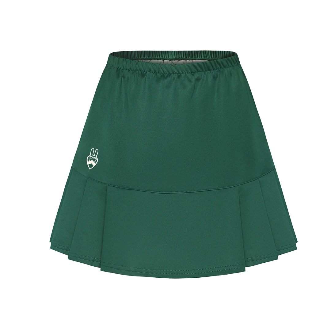 春夏女士羽毛球服学院风透气运动百褶裙防走光学生休闲时尚百搭