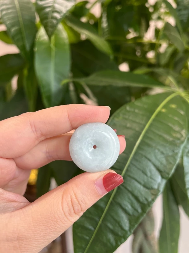 天然翡翠A货平安扣（多样性发货）