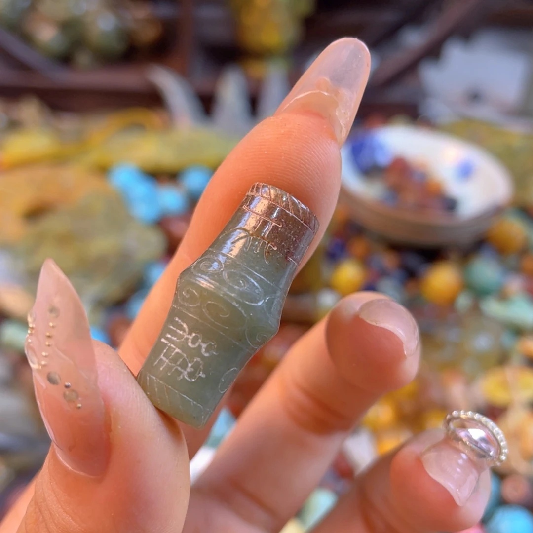 和田玉（糖玉）颈饰未镶嵌優**貿176