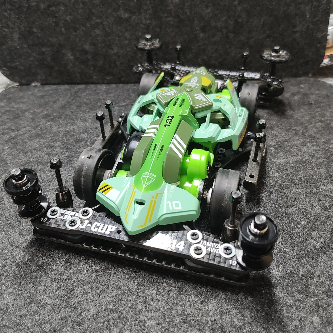 绝地战车BMAX改装车/田宫FMA底盘/比赛车，包含4.5mm防松田宫AO轴