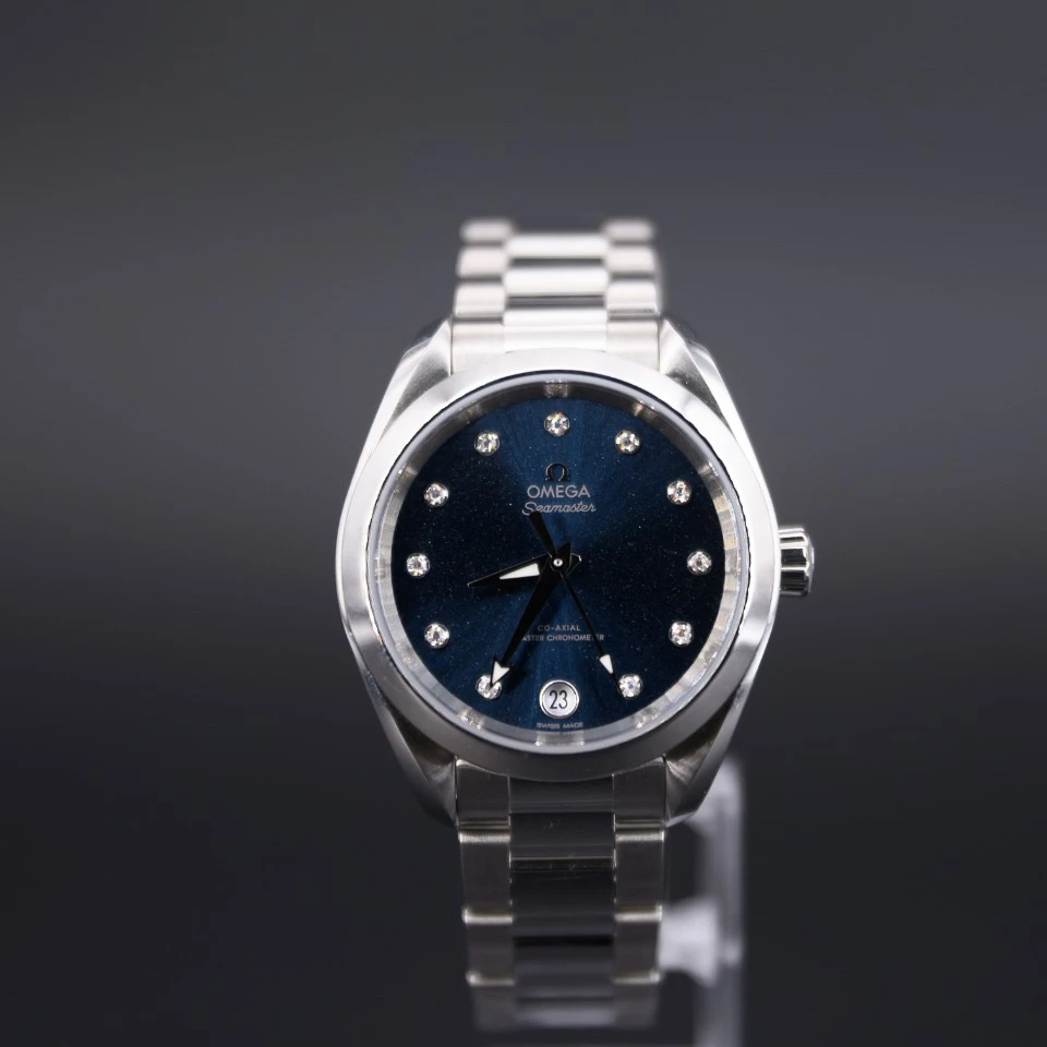 全新未使用 【欧米茄】海马系列/34mm/公价53000/未使用