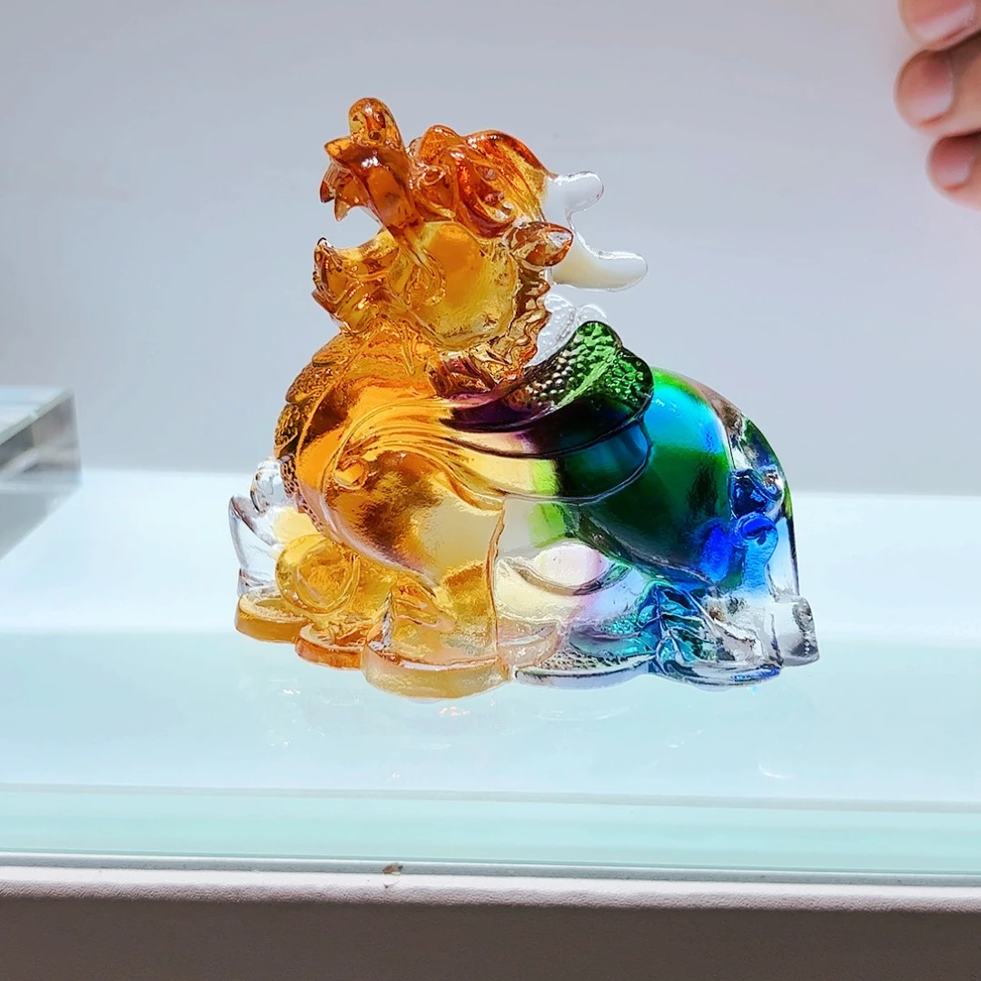 【闪购商品】茶盏古法琉璃貔貅