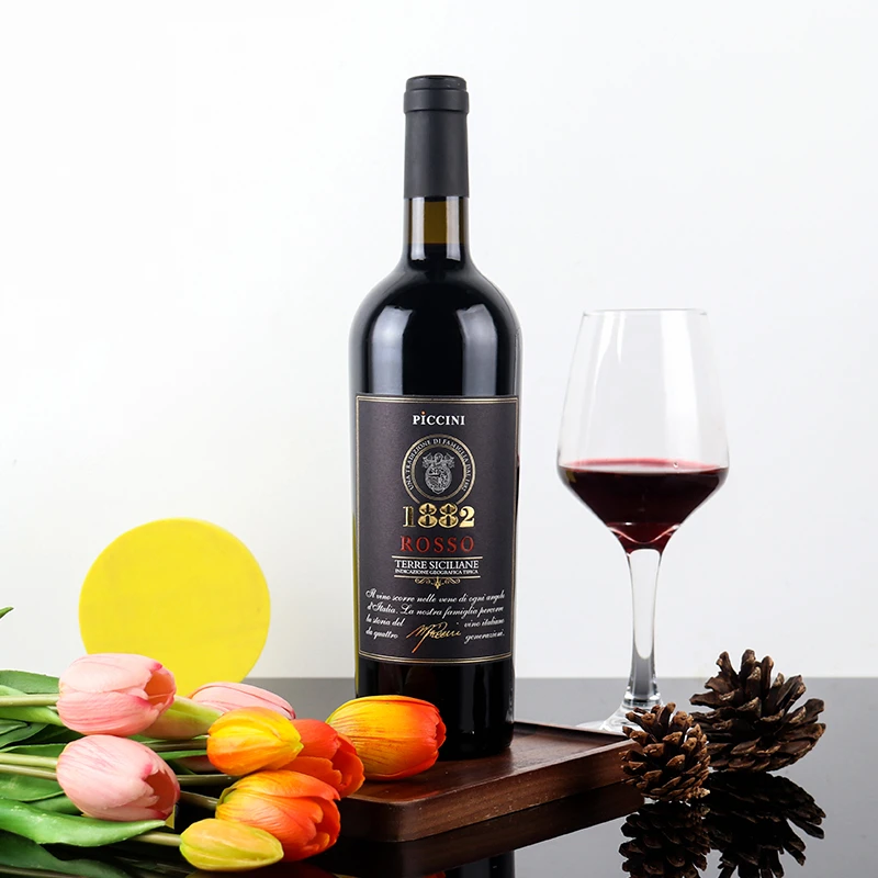 意大利原瓶进口彼奇尼1882托斯卡纳西拉黑珍珠干红葡萄酒口粮酒