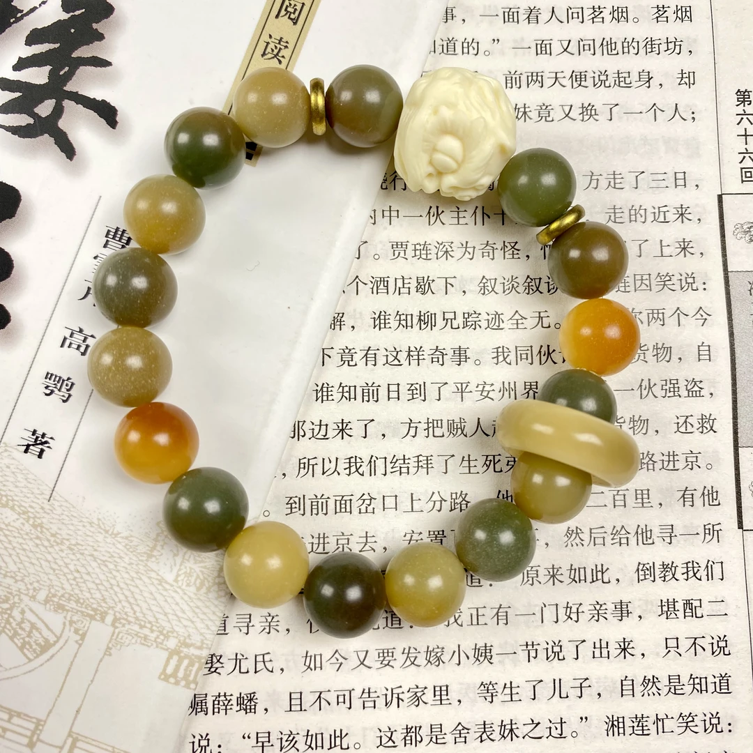 菩提敦煌醒狮款手串贵气典雅小众