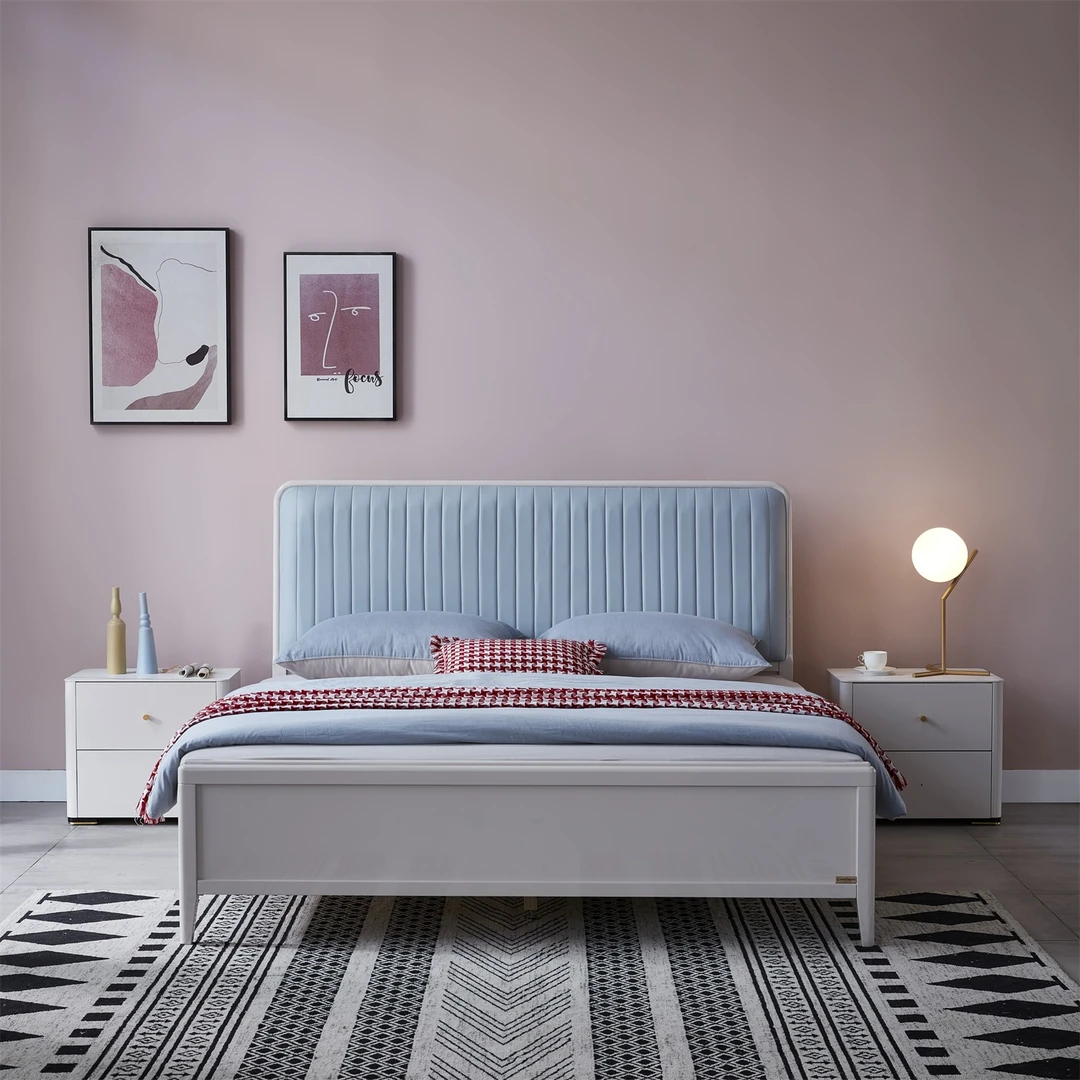 静音实木床-2085#