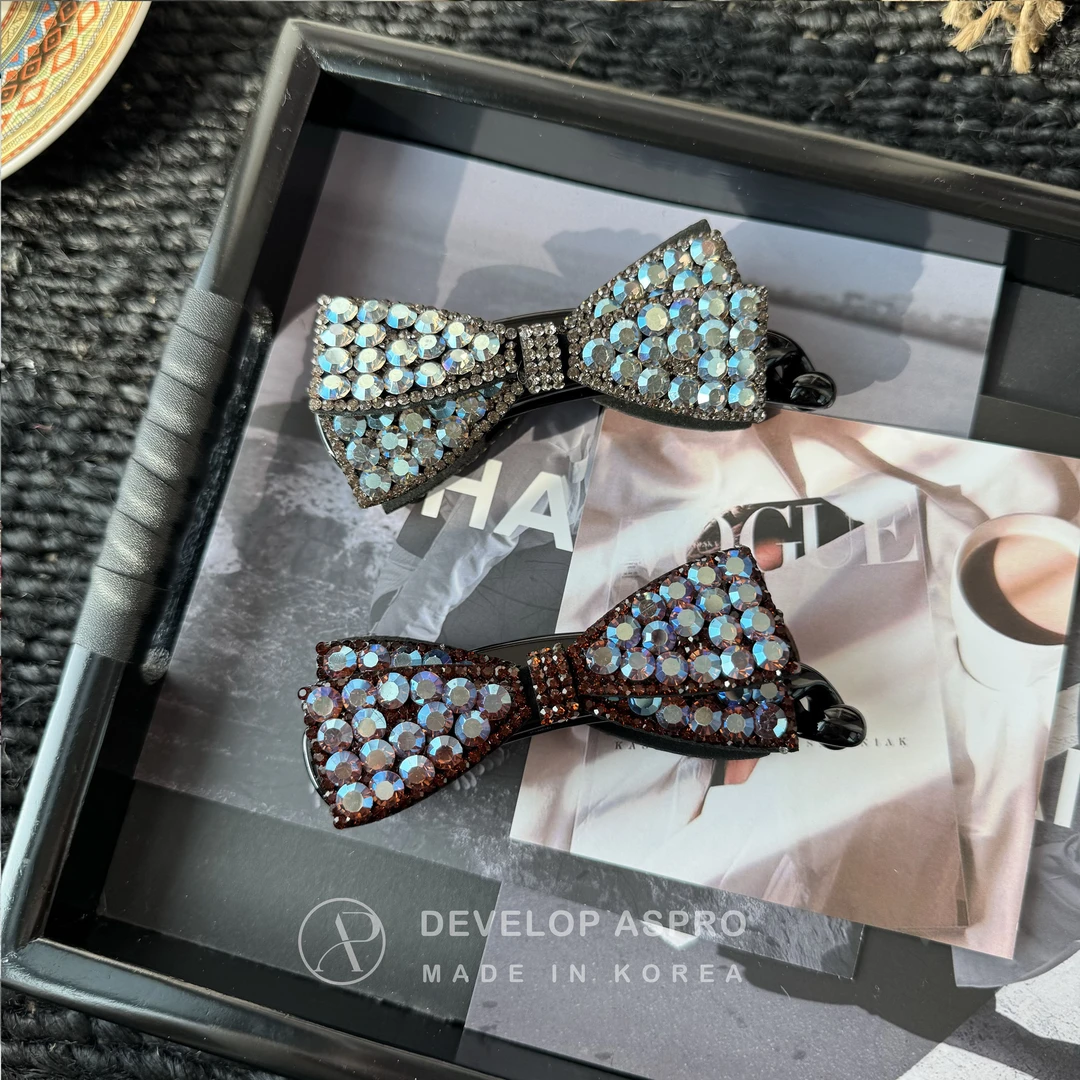 【现货 原创设计款】韩国新款正品爆款减龄洋气香蕉夹XP78