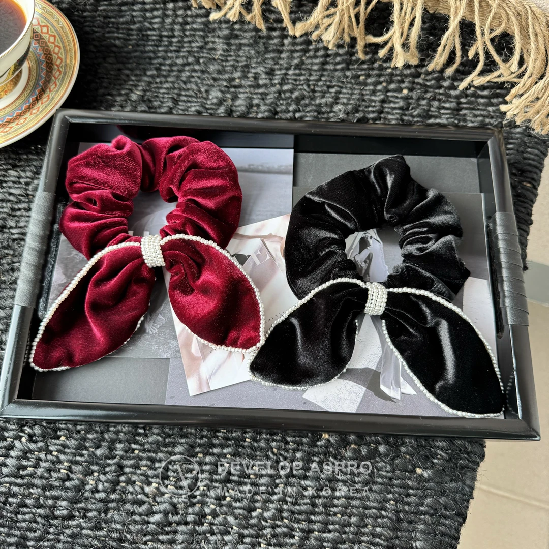 【现货】韩国新款上新小肠发圈正品爆款减龄洋气复古FS43