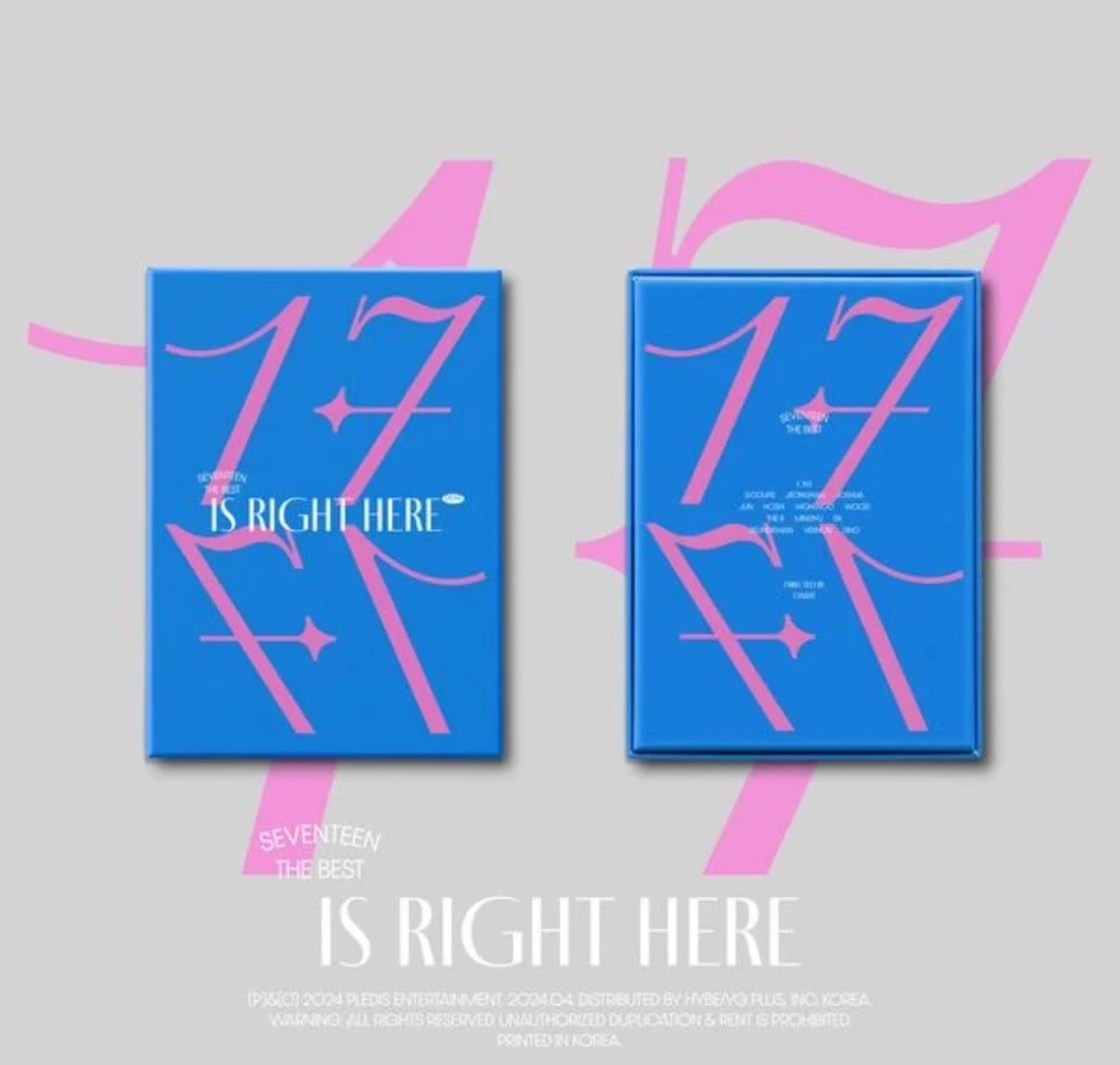 国内现货SEVENTEEN 专辑 精选 17 IS RIGHT HERE