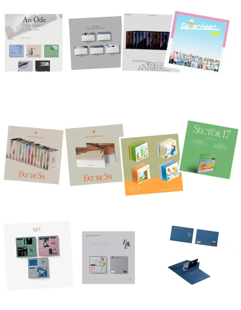 【吉吉专辑】seventeen 旧专 合集 画册