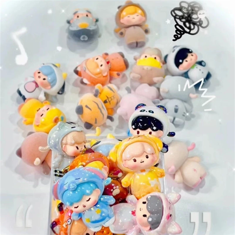七七【拆盒】比莉睡衣派对萌粒（许愿）系列潮玩盲盒代拆
