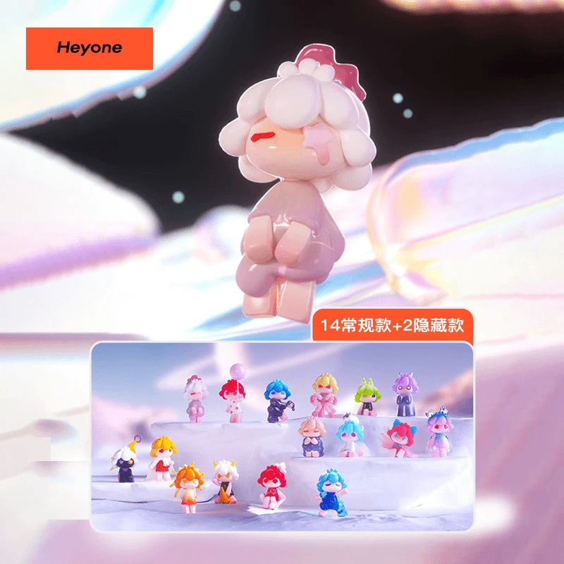 七七【拆盒】黑玩SOLY三代奔赴宇宙系列萌粒（许愿）潮玩盲盒代拆