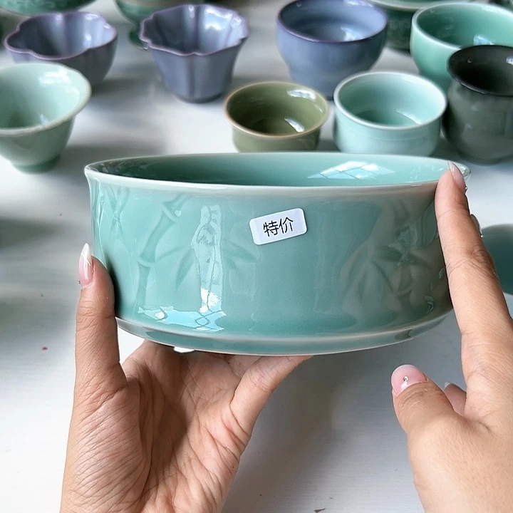 小米茶器龙泉青瓷