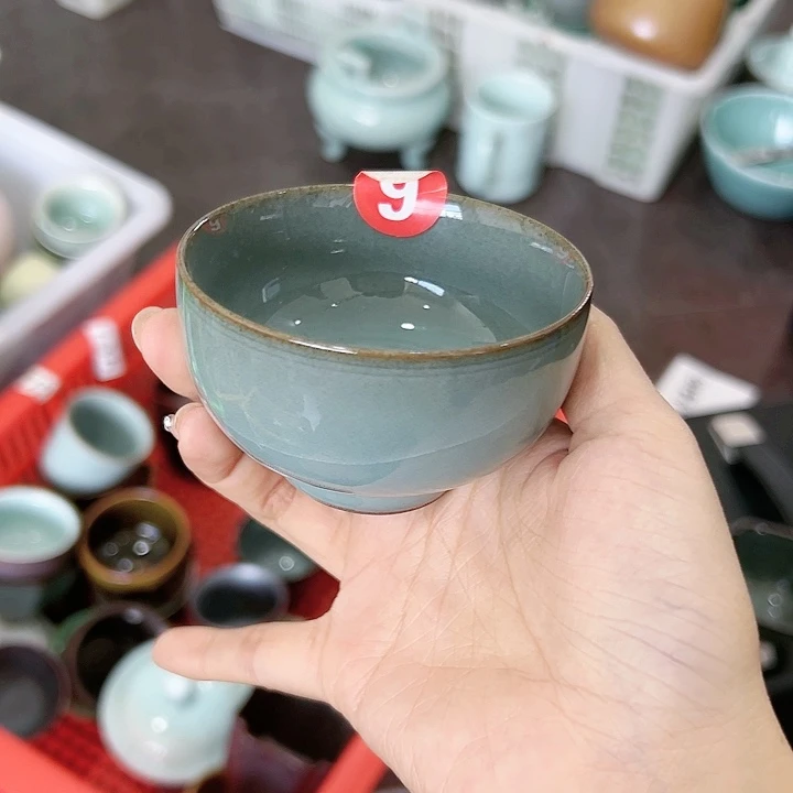 小米茶器龙泉青瓷