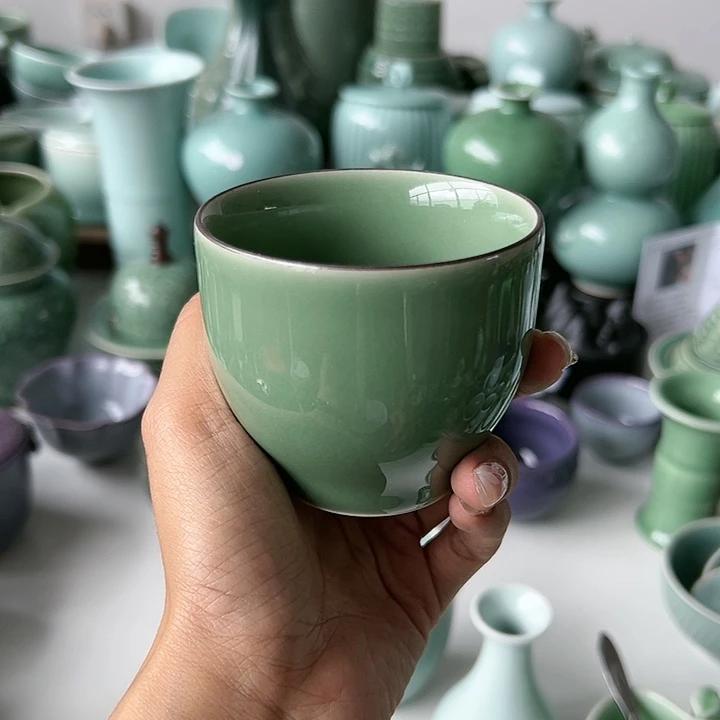 小米茶器龙泉青瓷