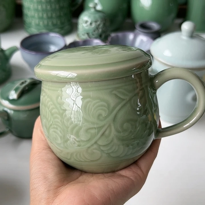 小米茶器龙泉青瓷