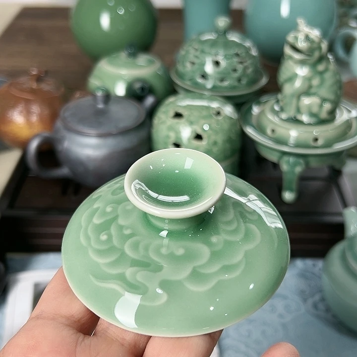 小米茶器龙泉青瓷