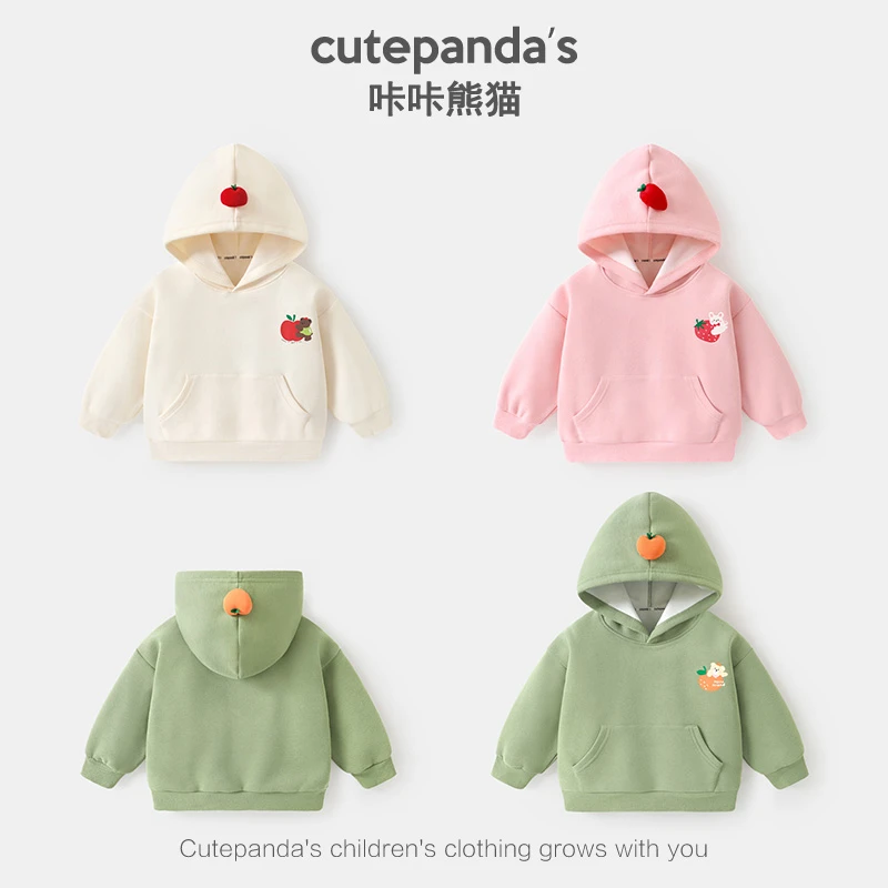 【2024秋装新款】婴儿衣服连帽卫衣秋装春秋儿童宝宝小童上衣Y9121