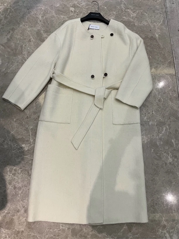 BEAUTY VENA 秋冬新款羊羊长款大衣4WZZ017