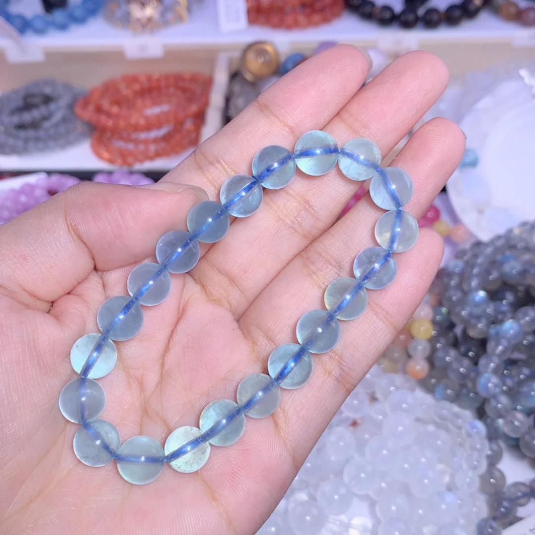 【闪购商品】海蓝宝石手链未镶嵌丢****了