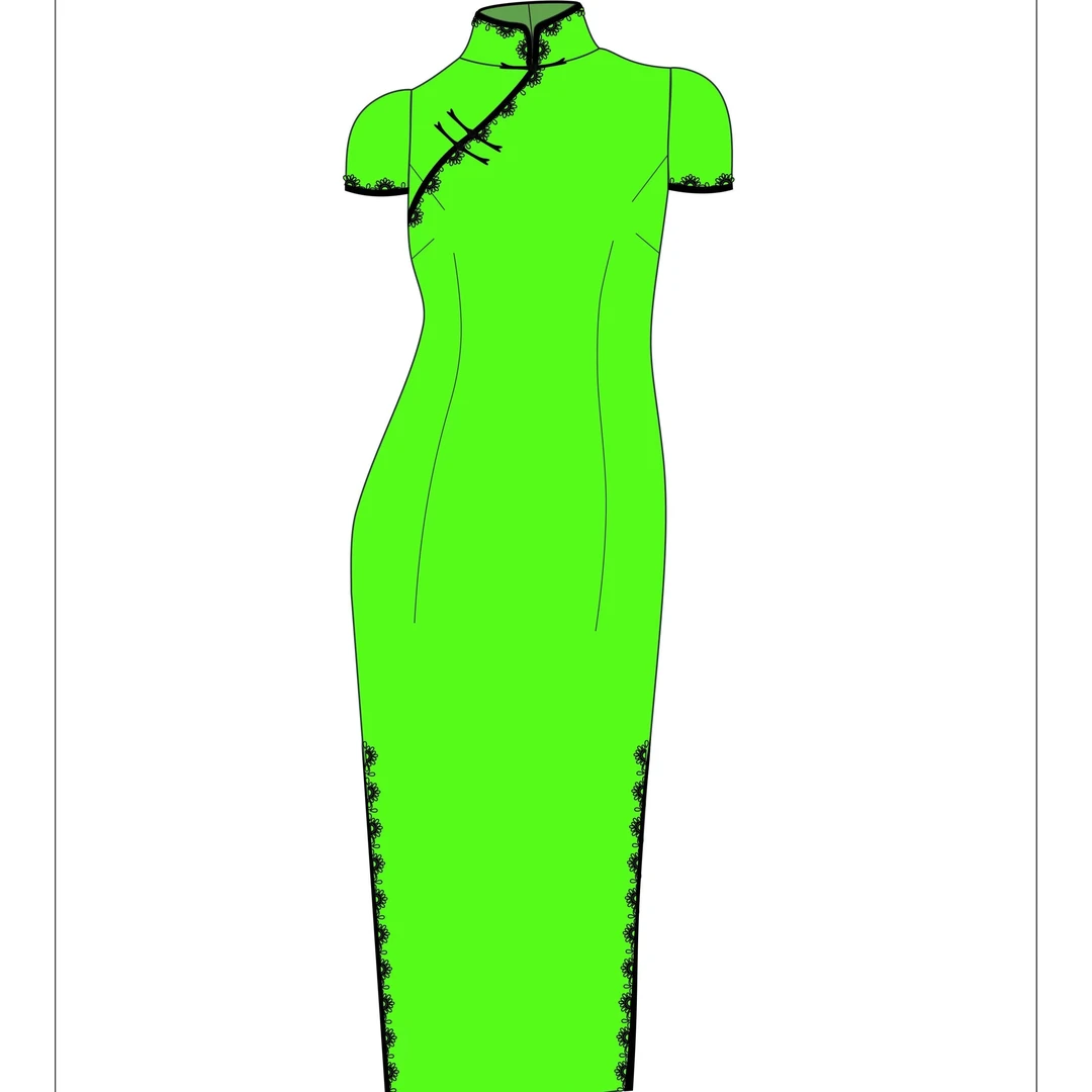 2023新款旗袍复古优雅气质时尚显瘦女款旗袍