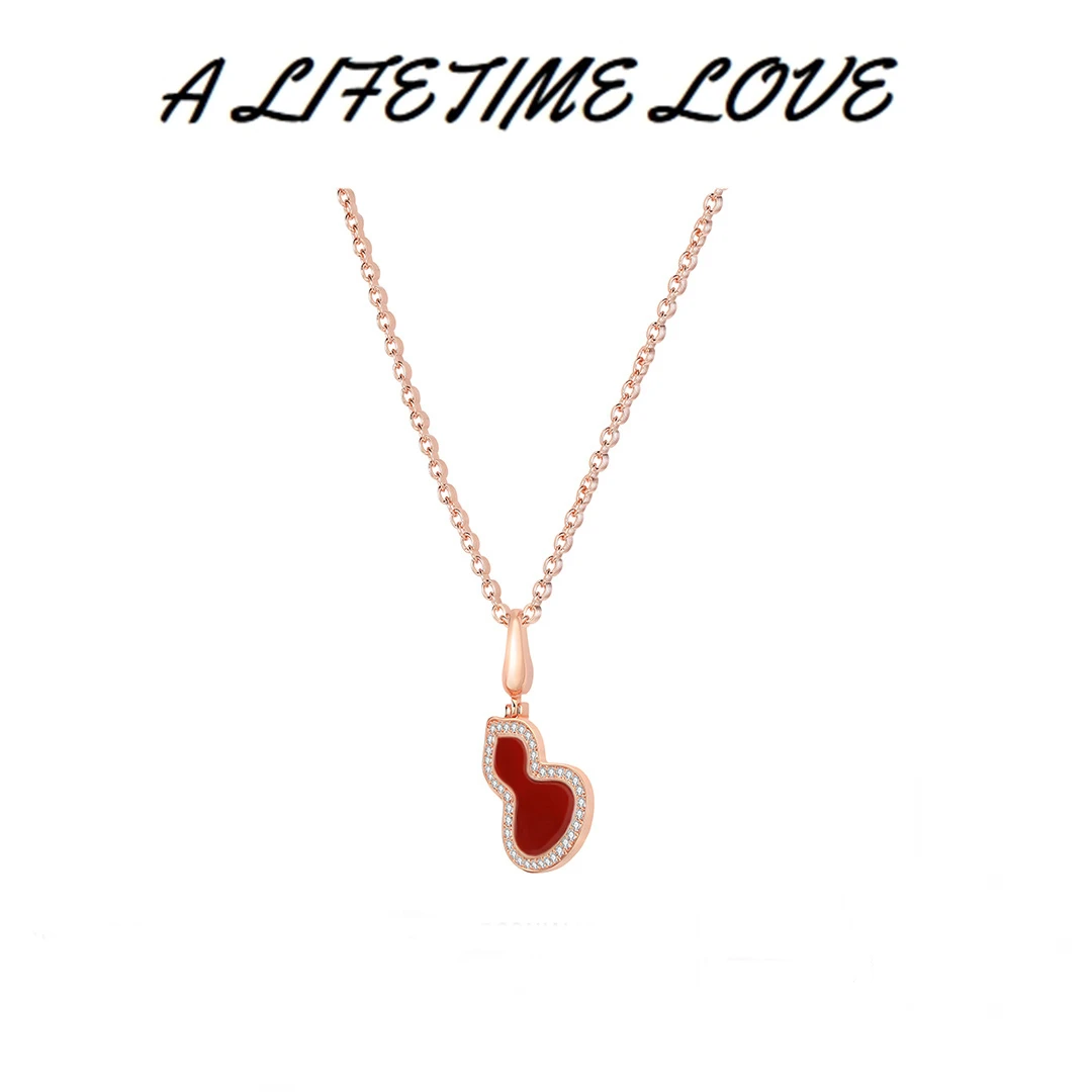 轻奢小葫芦项链