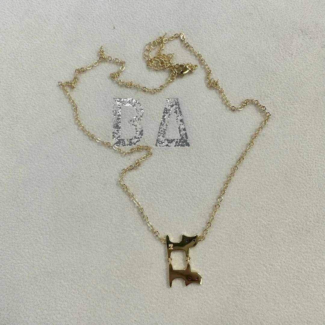 铜合金项链 时尚吊坠项链 0614