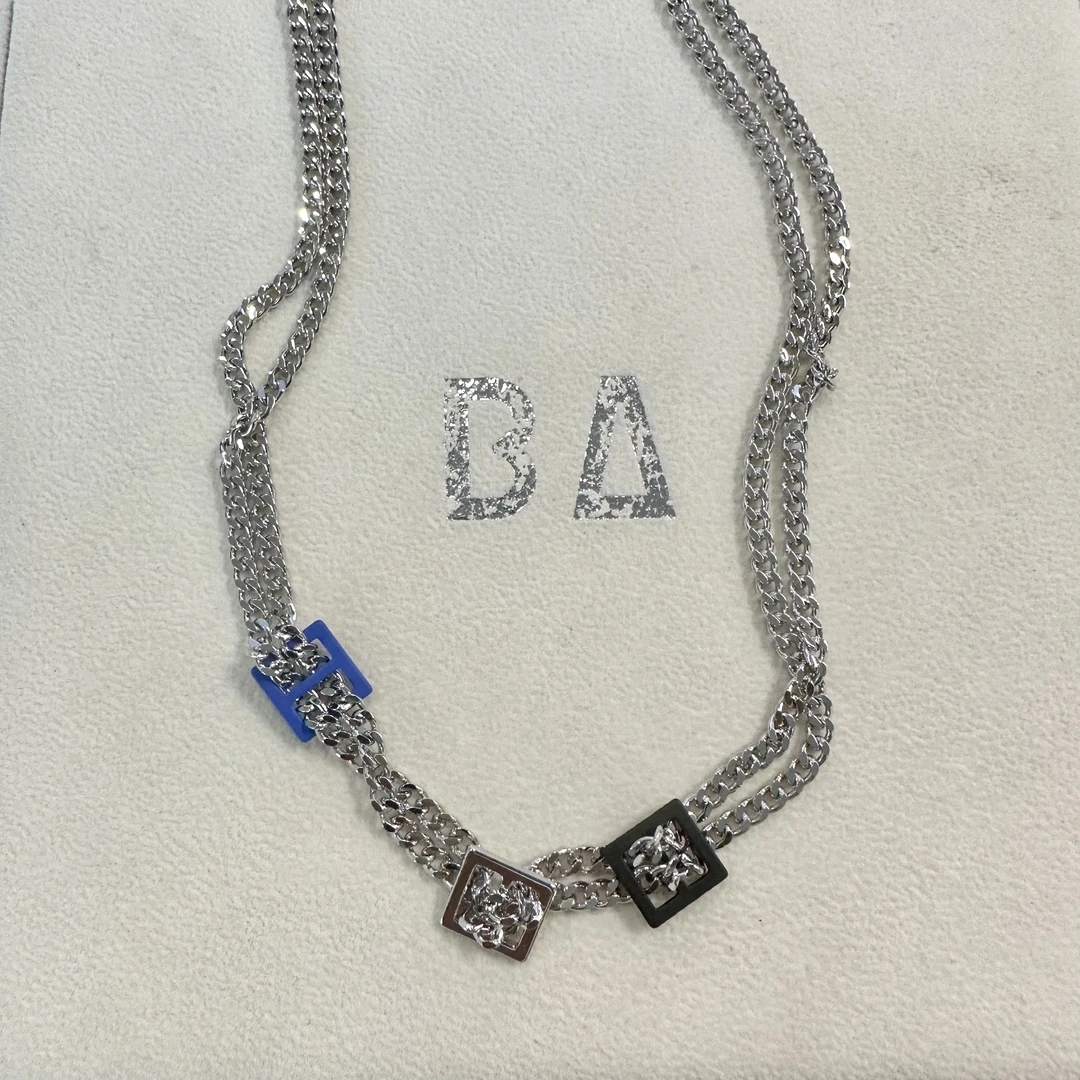 铜合金项链 简约个性项链 0207