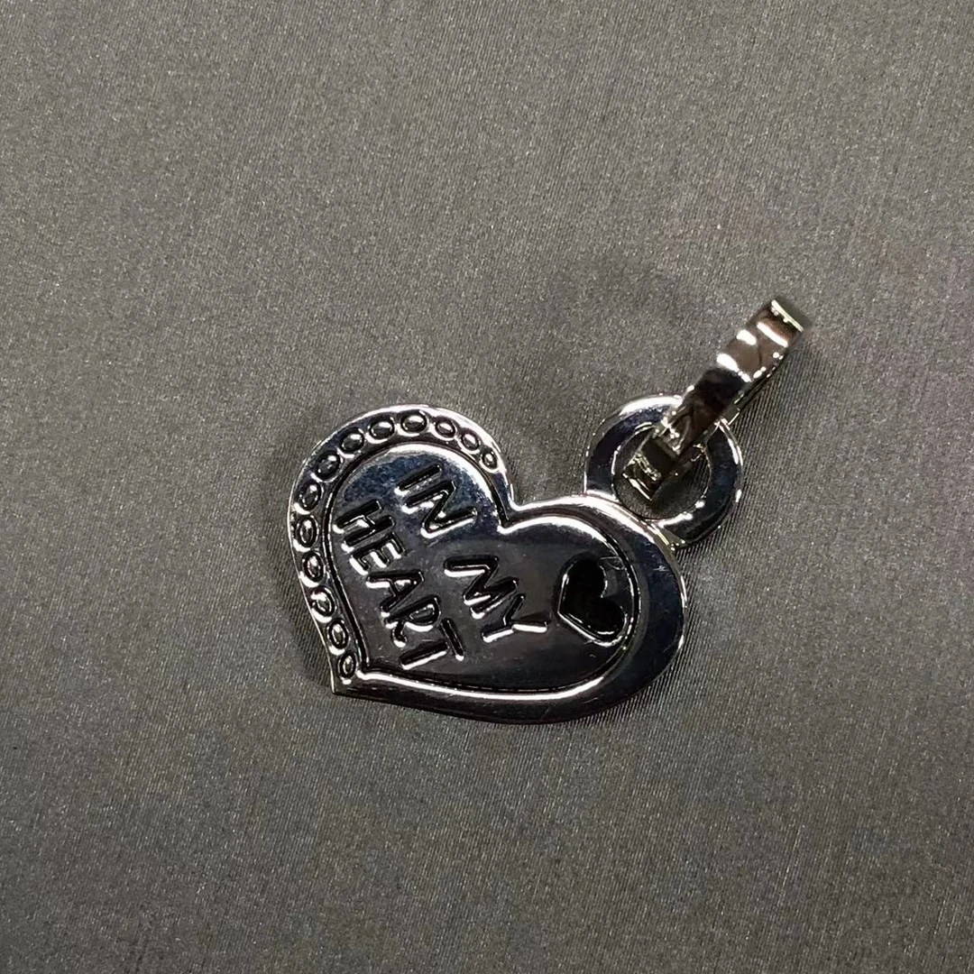 铜合金吊坠 时尚爱心吊坠 3839