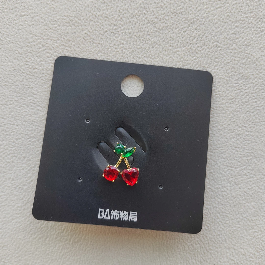 BA 铜合金胸针 樱桃胸针 0440