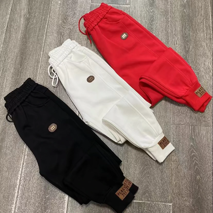 欧货卫裤女冬季新款宽松加厚宝宝绒运动裤高腰显瘦哈伦裤萝卜裤潮