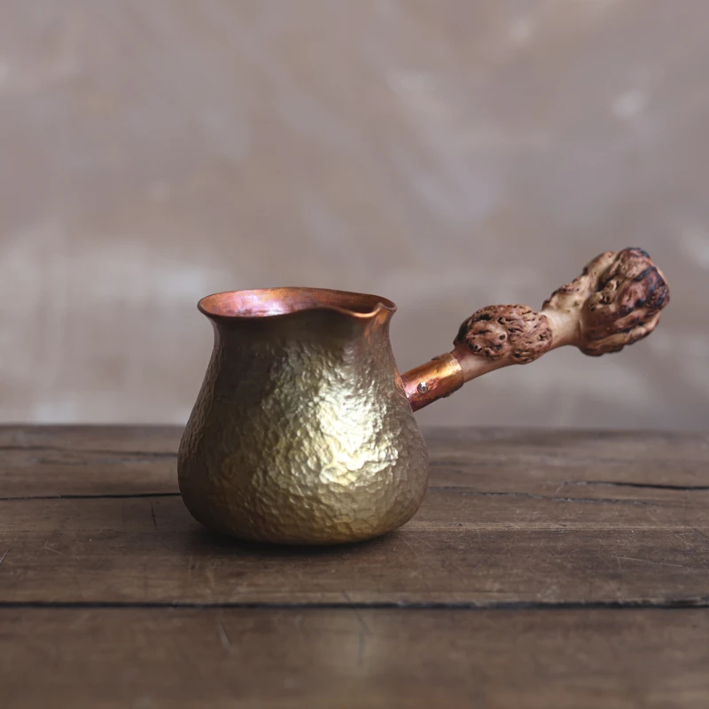 【直播专属】铜器小侧把罐 高200cc（铜器S0002）