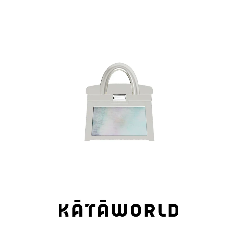 KATAWORLD 铜合金吊坠 【主理人】律政佳人仅吊坠-4.0-白金小众时尚