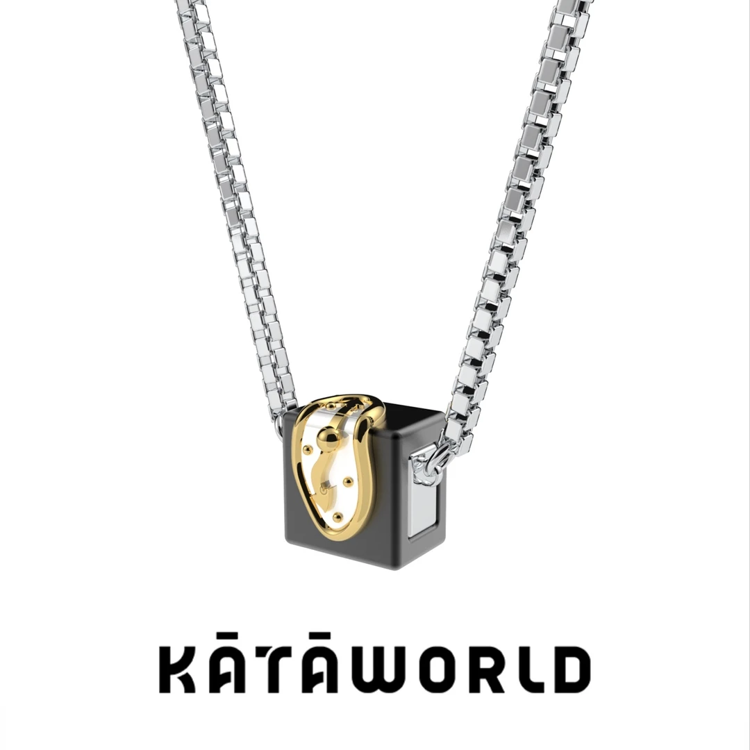 KATAWORLD 铜合金项链 【主理人】记忆的永恒 时间项链