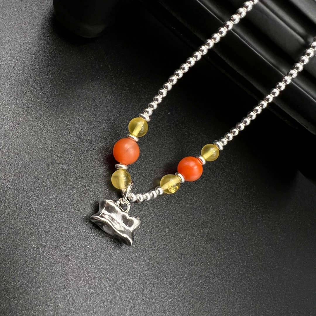 坠链均925银 925银DIY手工项链 XL00253