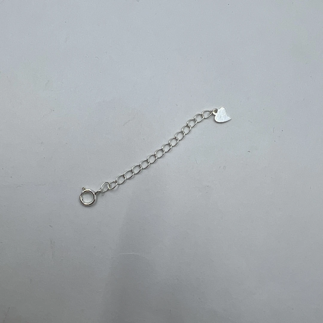 925银银制品 S925项链加长链