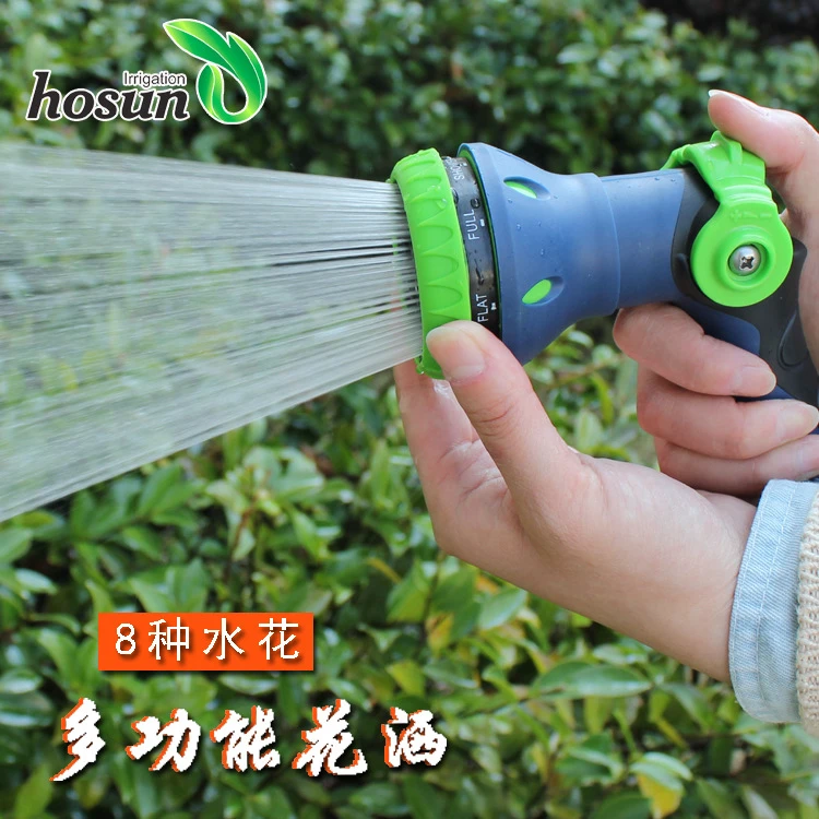 多功能喷枪 花洒+10米 水管 浇花洗车