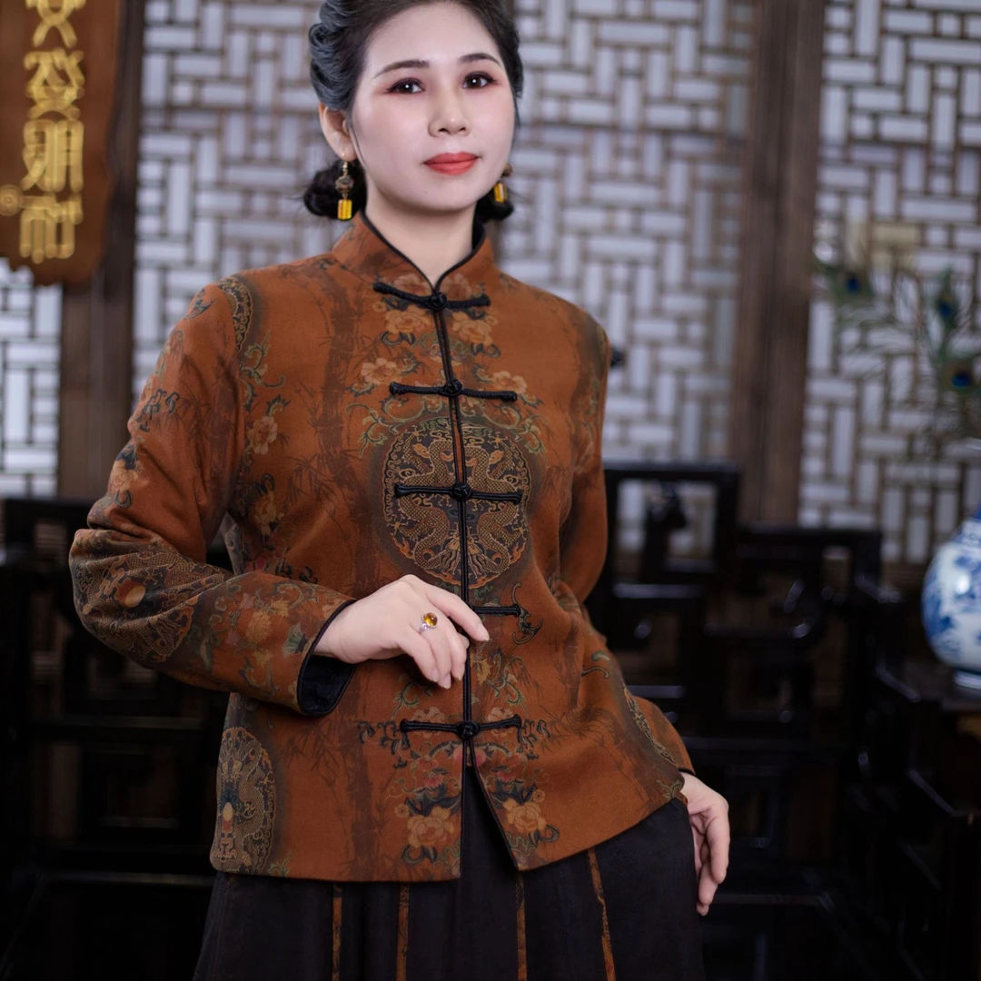 祥安姿服饰【时韵短棉服】时尚秋冬双面穿短款保暖棉服 G394456-2