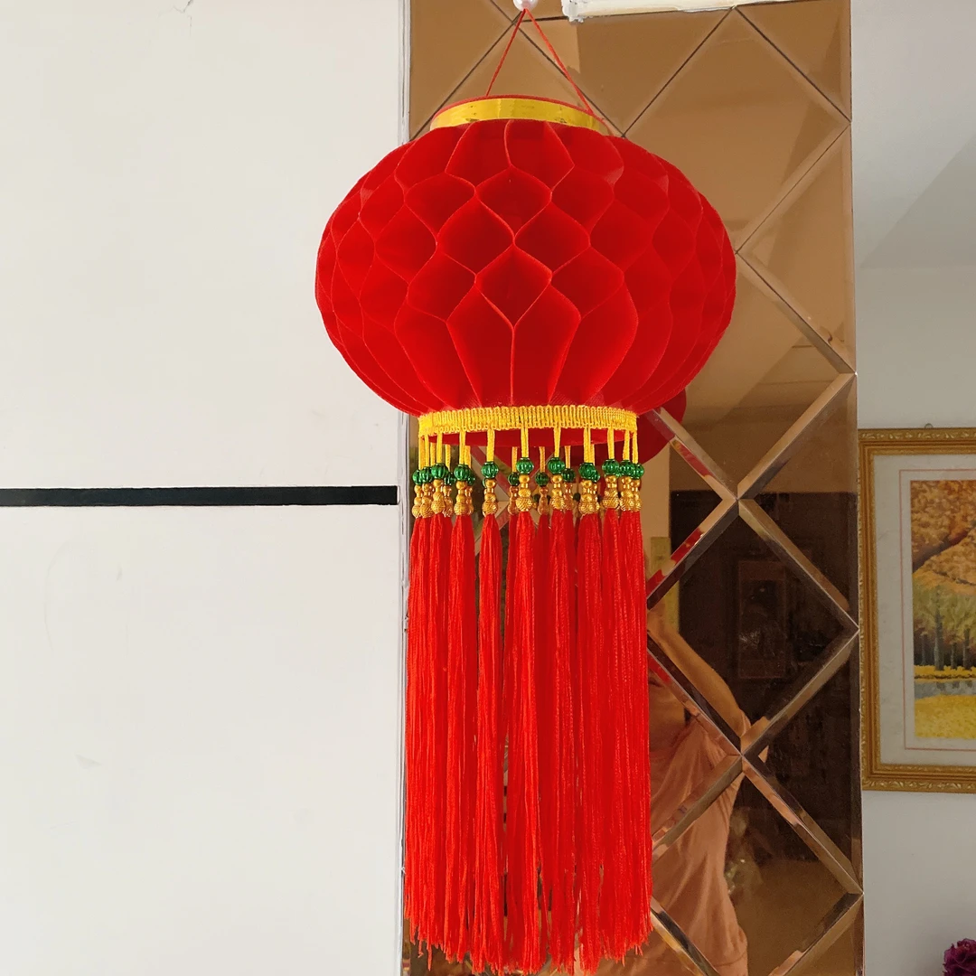 成品无纺布新年手工灯笼
