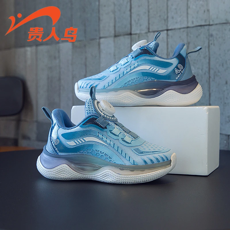 贵人鸟童鞋儿童运动鞋2023年春秋季新款中大童男童潮鞋春款网面鞋