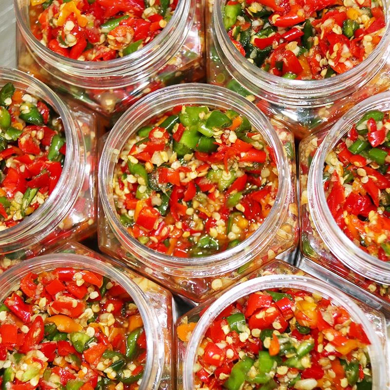 湖南特产农家自制特辣蒜蓉辣椒酱香辣剁辣椒下饭菜本地剁椒拌饭酱